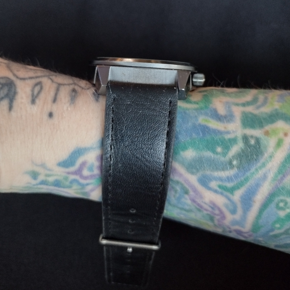 American Exchange Black and Gray Men's Watch - Picture 2 of 8
